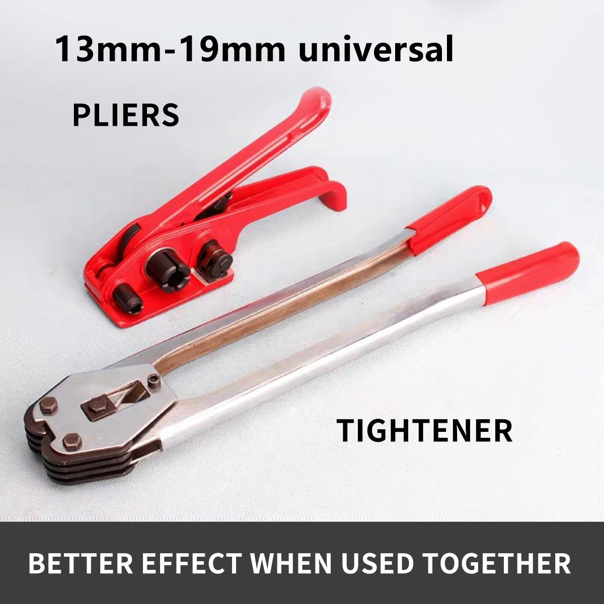 Red Manual Strapping Tool for Plastic Steel Banding