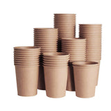 500PCS 9oz Disposable Paper Cups Food-Grade Hot and Cold Use