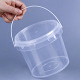 20PCS Food Grade Plastic Sealed Containers 750ml 1500ml Transparent Storage