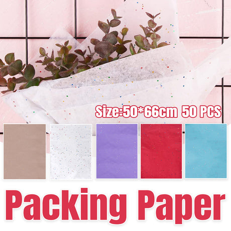 Floral Wrapping Paper Gift Packaging 50Sheets