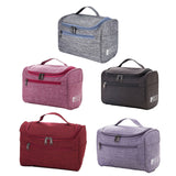 Travel Size Zipper Closure Toiletry Bag 1pc