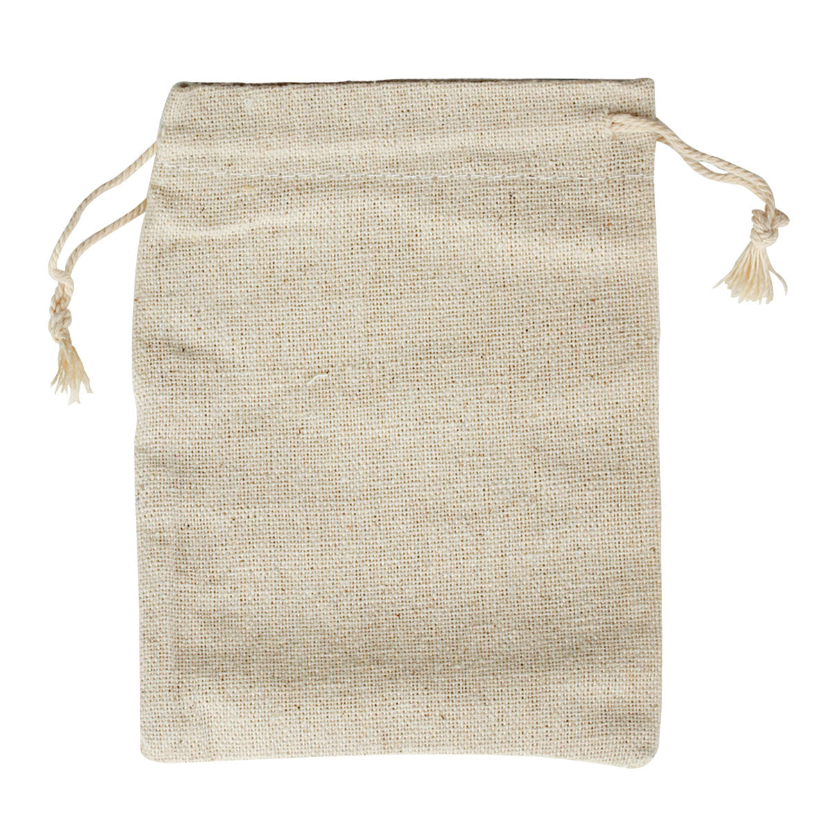 Drawstring Burlap Bag 8*10cm 10PCS Natural