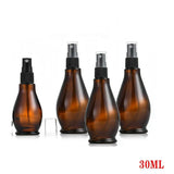 Essential Oil Bottles 5-20PCS Amber Glass Mist Sprayer W Roller 3Sizes 2Styles - Discount Packaging Warehouse