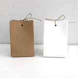 50PCS Bag Shaped Candy Box Kraft Paper DIY Design