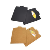 50PCS CD DVD Paper Sleeves Kraft Paper Paper Cases