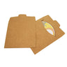 50PCS CD DVD Paper Sleeves Kraft Paper Paper Cases