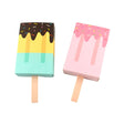 50PCS Ice Pop Shaped Candy Box Sturdy Paper Material