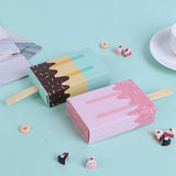 50PCS Ice Pop Shaped Candy Box Sturdy Paper Material