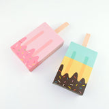 50PCS Ice Pop Shaped Candy Box Sturdy Paper Material