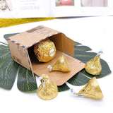 50PCS Mailing Themed Candy Box Durable Kraft Paper