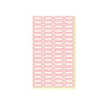 Self Adhesive Blank Labels Tags 100PCS