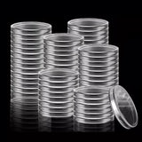 100pcs 40mm Round Coin Boxes Storage Protection Case