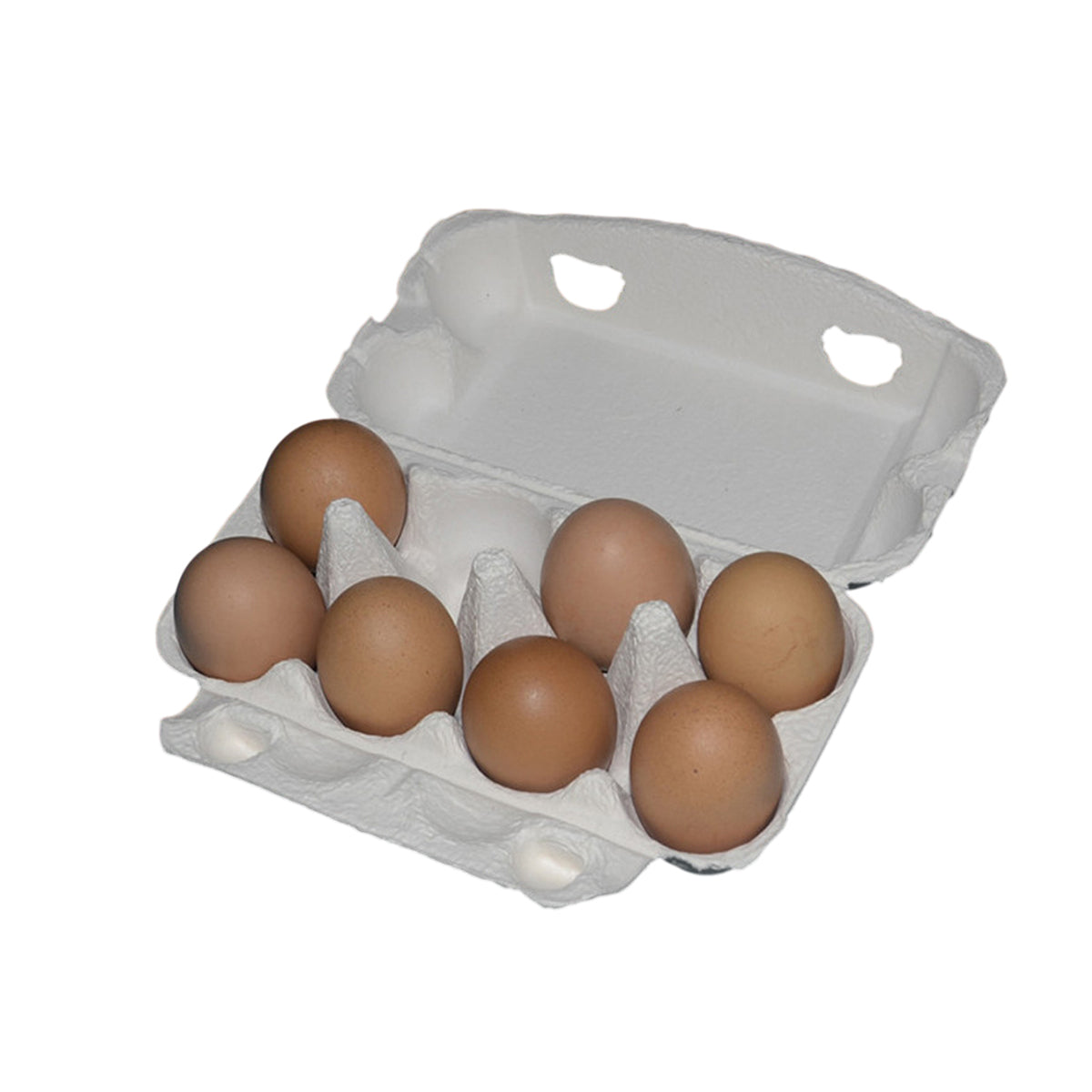 200PCS 8 Slot Paper Egg Trays Molded Pulp Egg Packaging Trays