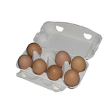 200PCS 8 Slot Paper Egg Trays Molded Pulp Egg Packaging Trays