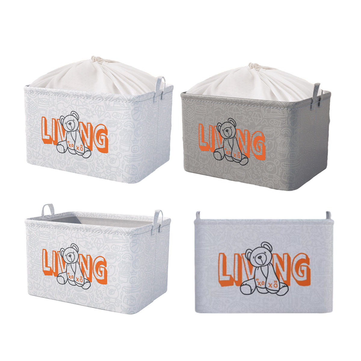Large Foldable Storage Bag for Clothes Toys Blankets