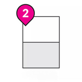 A4 Self Adhesive Sticker Paper Sheet Label Laser Inkjet Print