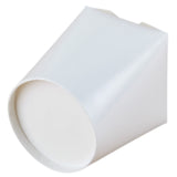 50PCS Disposable White Takeout Boxes Food Grade Leakproof Packaging
