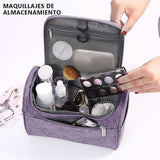 Travel Size Zipper Closure Toiletry Bag 1pc