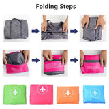 Duffel Storage Bag Waterproof Nylon 4 Colors 1 Piece