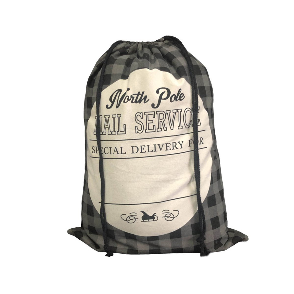 Add a rustic touch to your holiday celebrations with this charming Plaid Christmas Gift Bag. 