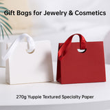 4PCS Paper Gift Bags with Ribbon Handles for Party Favors