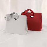 4PCS Paper Gift Bags with Ribbon Handles for Party Favors