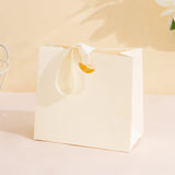 4PCS Paper Gift Bags with Ribbon Handles for Party Favors