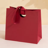 4PCS Paper Gift Bags with Ribbon Handles for Party Favors