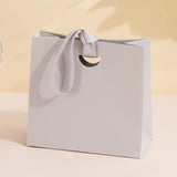 4PCS Paper Gift Bags with Ribbon Handles for Party Favors