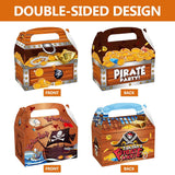 Pirate Theme Party Carton Candy Box Gift Box 12PCS