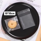 Clear Plastic Self Adhesive Candy Packaging Bags 100PCS