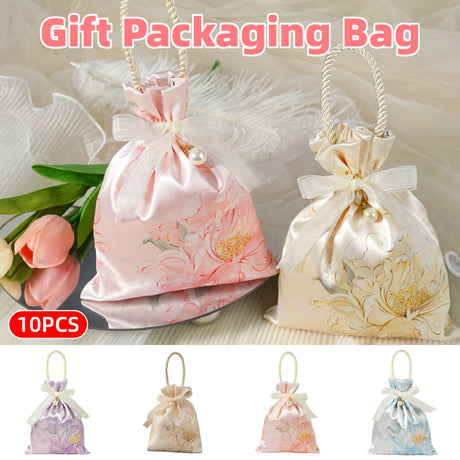 Sugar Bags Tote Candy Gift Bags 10PCS