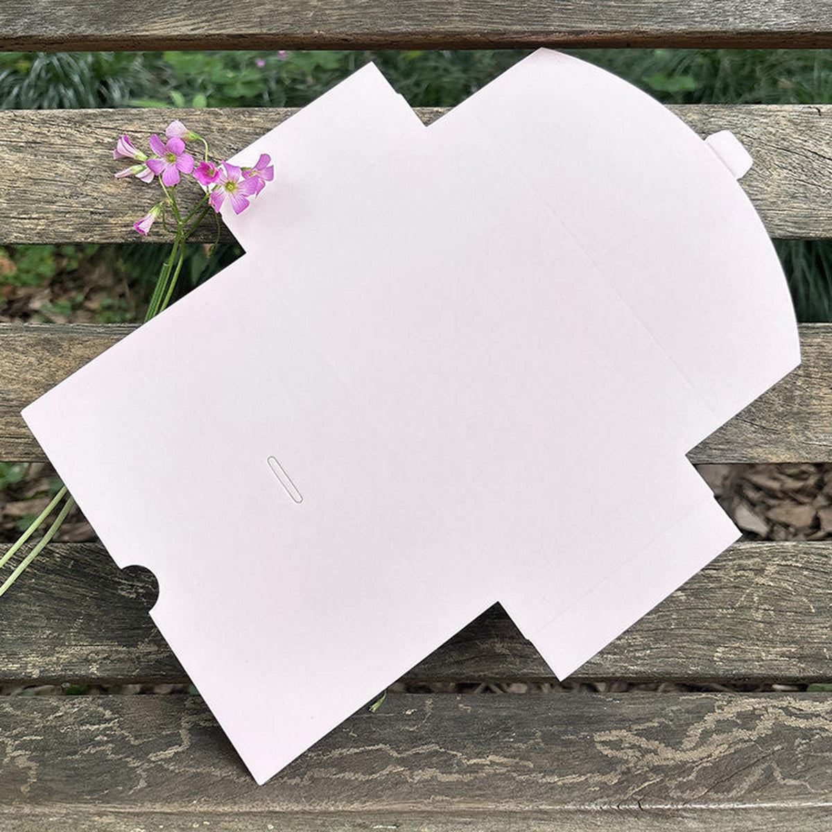 30PCS Envelope Style Folding Box White Cardboard for Wedding Favors