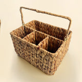 Straw Woven Tote Basket Storage 1Pack