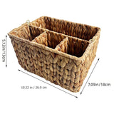 Straw Woven Tote Basket Storage 1Pack