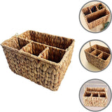 Straw Woven Tote Basket Storage 1Pack