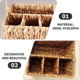 Straw Woven Tote Basket Storage 1Pack