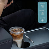 250Sets Transparent Drinking Cups with Lids 400ml Food-Grade