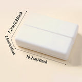 A Week Sub-packed Medicine Box Magnetic Absorption 4PCS