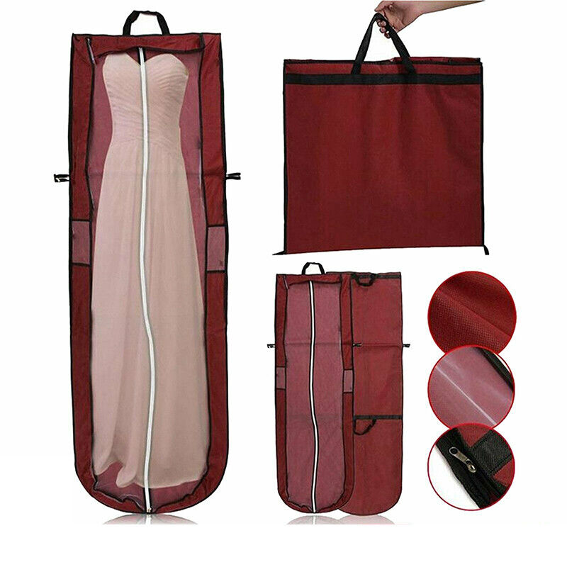 Long Dress Garment Bag 1PC 3Colours 180x60cm Non-woven Fabric