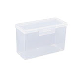 Card Storage Box Transparent Plastic Holder 10PCS