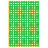 8/13/25/50mm Round Sticker Dots Adhesive Labels Cool-toned