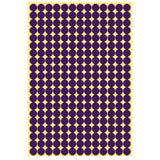 8/13/25/50mm Round Sticker Dots Adhesive Labels Cool-toned