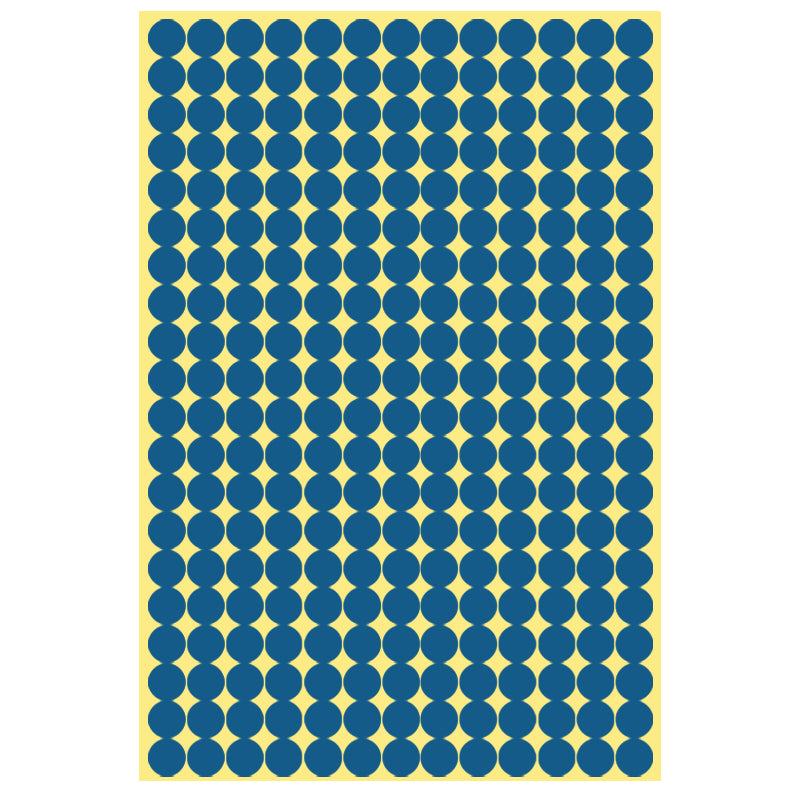 8/13/25/50mm Round Sticker Dots Adhesive Labels Cool-toned