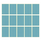 8/13/25/50mm Round Sticker Dots Adhesive Labels Cool-toned