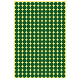 8/13/25/50mm Round Sticker Dots Adhesive Labels Cool-toned