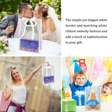 20PCS Clear PP Plastic Gift Bags with Handles for Party Favors