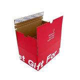 10PCS Zipper Corrugated Cardboard Shipping Boxes