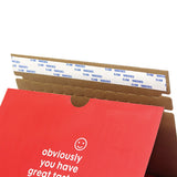 10PCS Zipper Corrugated Cardboard Shipping Boxes