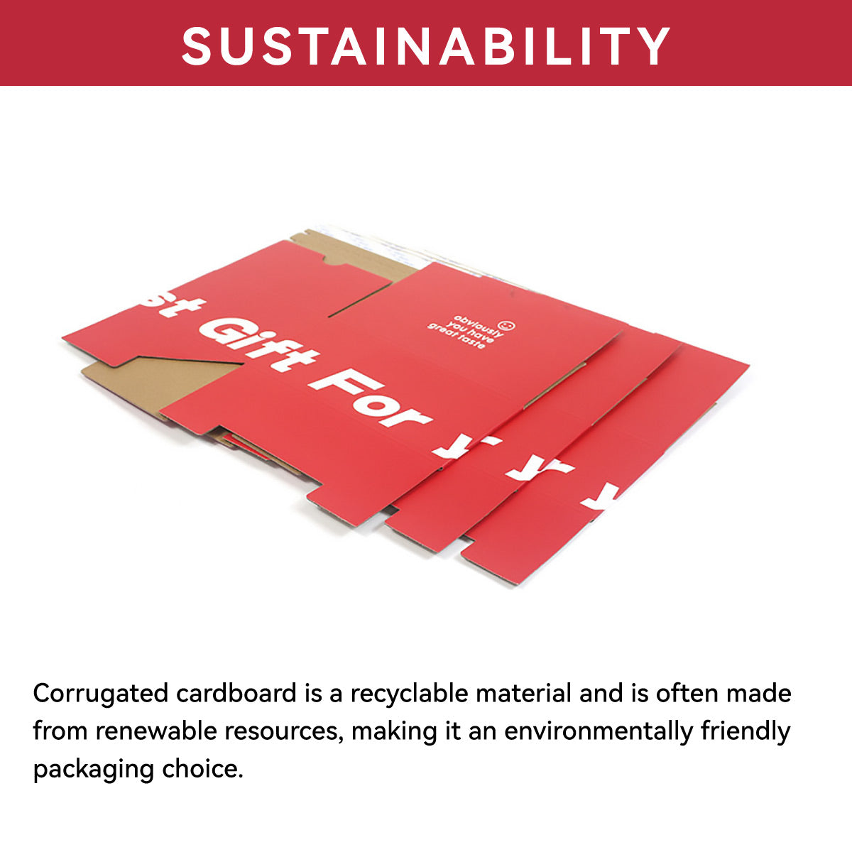 10PCS Zipper Corrugated Cardboard Shipping Boxes